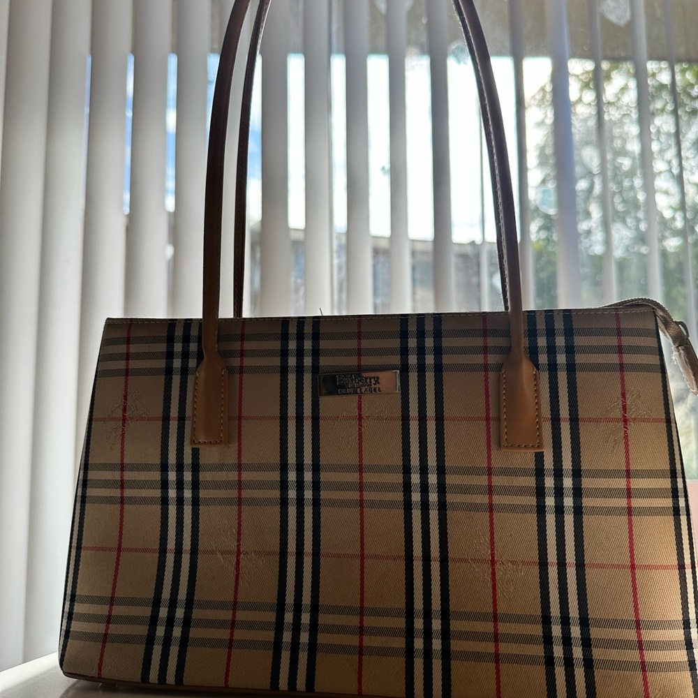 Classic Burberry Blue Label Shoulder Bag